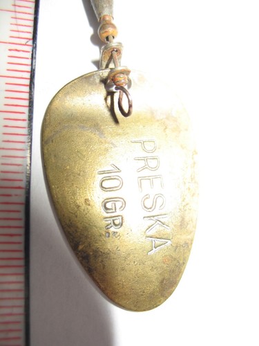 Ancien leurre cuillère pêche - ancien,