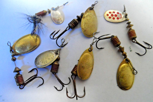 Lot cuillers mepps aglia - ,